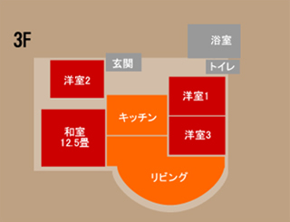 4LDK 間取り